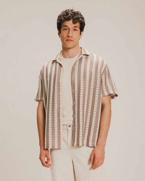 Camisa Relaxed Rayas